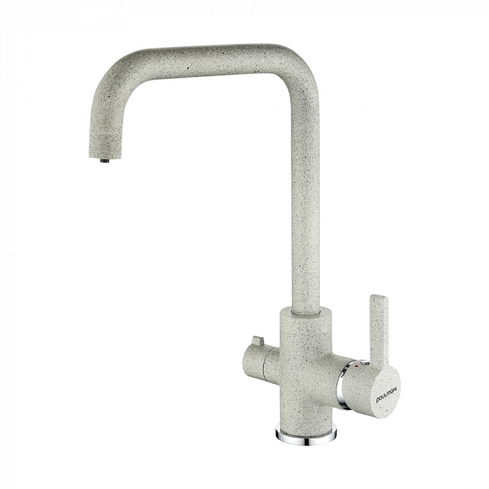 Paulmark Logas Смеситель для кухни высота излива 26,2 см, цвет: серый Lo213021-310