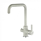 Paulmark Logas Смеситель для кухни высота излива 26,2 см, цвет: серый Lo213021-310