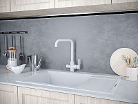 Paulmark Logas Смеситель для кухни высота излива 26,2 см, цвет: серый Lo213021-310