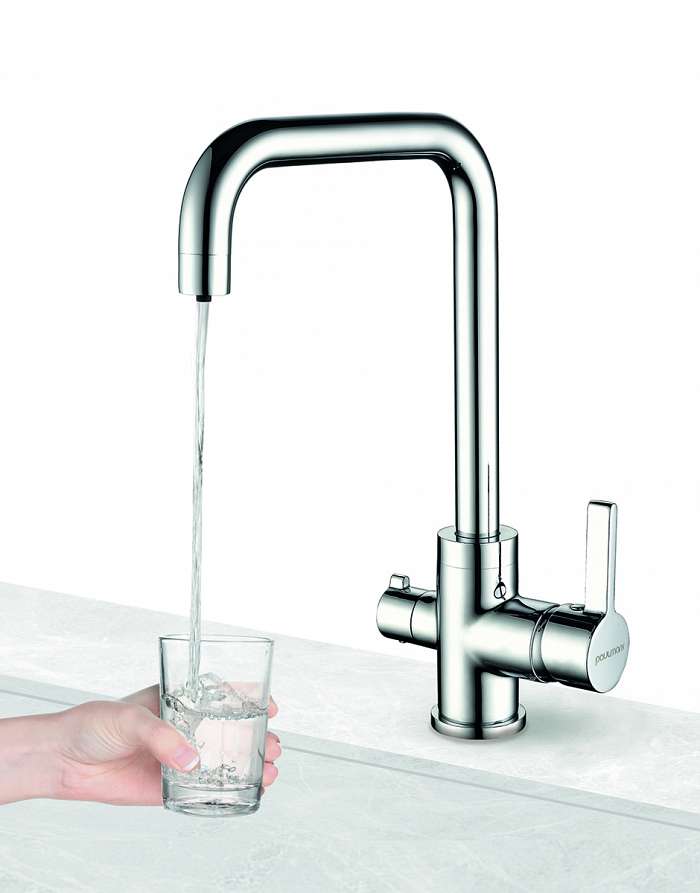 Paulmark Logas Смеситель для кухни высота излива 26,2 см, цвет: хром Lo213021-CR