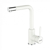 Paulmark Honner Смеситель для кухни высота излива 25,7 см, цвет: белый матовый Ho212018-431TW