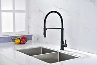 Paulmark Halt Смеситель для кухни высота излива 17 см, цвет: антрацит Ha214021-401