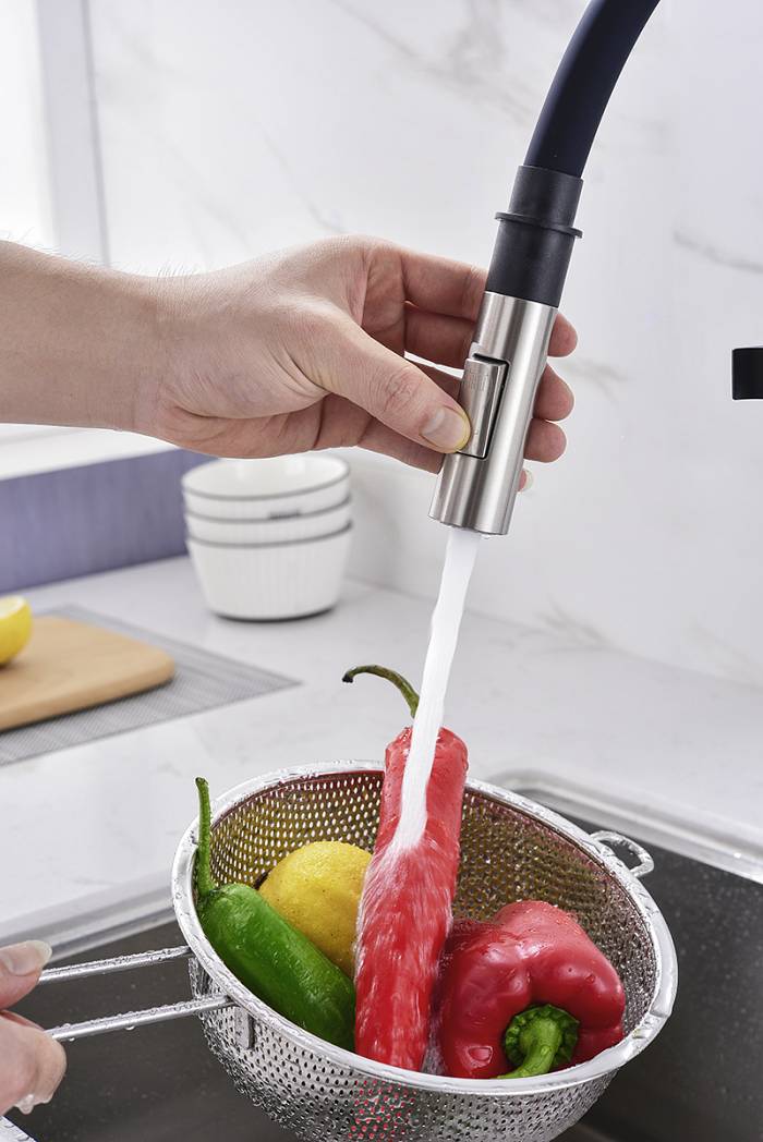 Paulmark Halt Смеситель для кухни высота излива 17 см, цвет: никель Ha214021-Ni