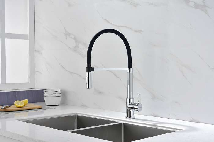 Paulmark Halt Смеситель для кухни высота излива 17 см, цвет: хром Ha214021-CR