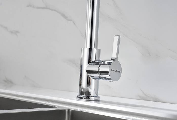 Paulmark Halt Смеситель для кухни высота излива 17 см, цвет: хром Ha214021-CR