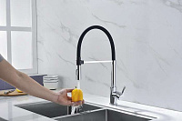 Paulmark Halt Смеситель для кухни высота излива 17 см, цвет: хром Ha214021-CR