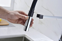 Paulmark Halt Смеситель для кухни высота излива 17 см, цвет: хром Ha214021-CR