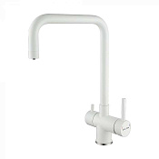 Paulmark Wetter Смеситель для кухни высота излива 26,2 см, цвет: белый матовый We213030-431