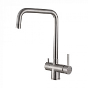 Paulmark Wetter Смеситель для кухни высота излива 26,2 см, цвет: нержавеющая сталь We213030-SS