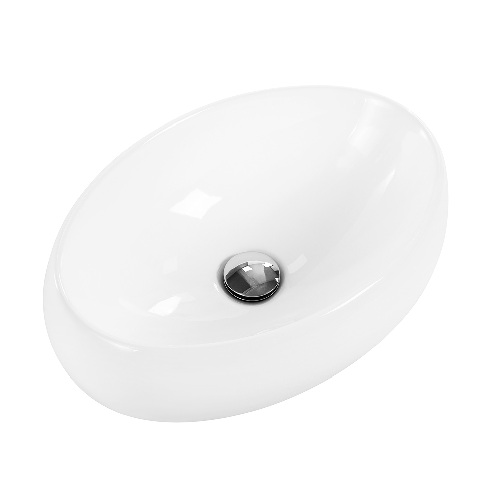 Belbagno Раковина накладная 48х34х15h, цвет: белый BB1085