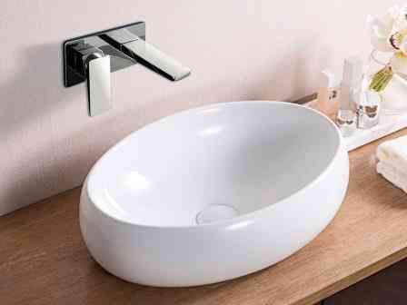 Belbagno Раковина накладная 48х34х15h, цвет: белый BB1085