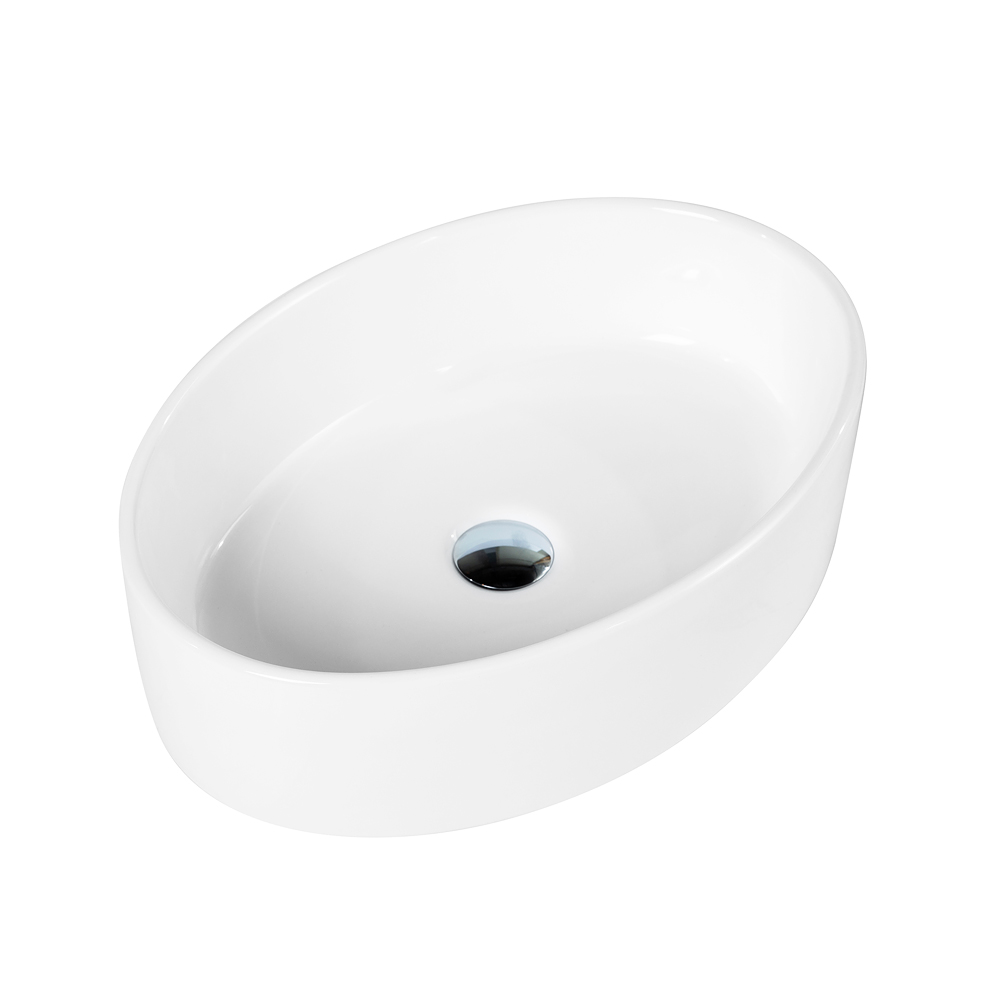 Belbagno Раковина накладная 49х35х14h, цвет: белый BB1049