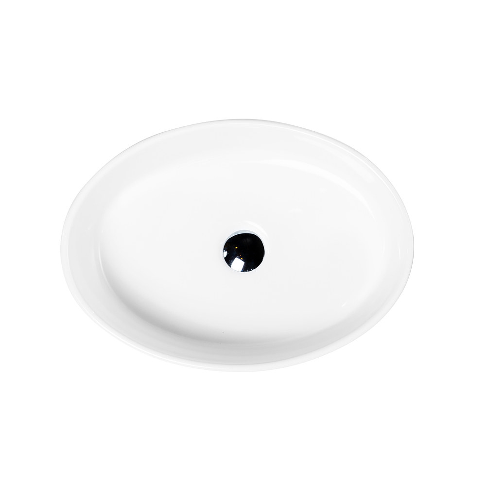 Belbagno Раковина накладная 49х35х14h, цвет: белый BB1049