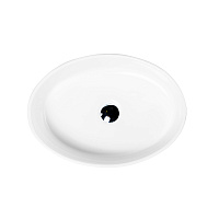 Belbagno Раковина накладная 49х35х14h, цвет: белый BB1049