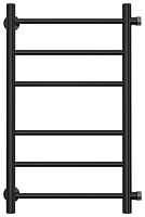 Стилье Версия-Б Полотенцесушитель водяной 40x60h, цвет черный глянцевый 17610-6040
