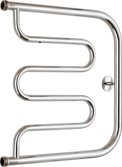 Стилье Тандем Полотенцесушитель водяной для ГВС 51,5x52,8h см, цвет: без покрытия 00011-5050