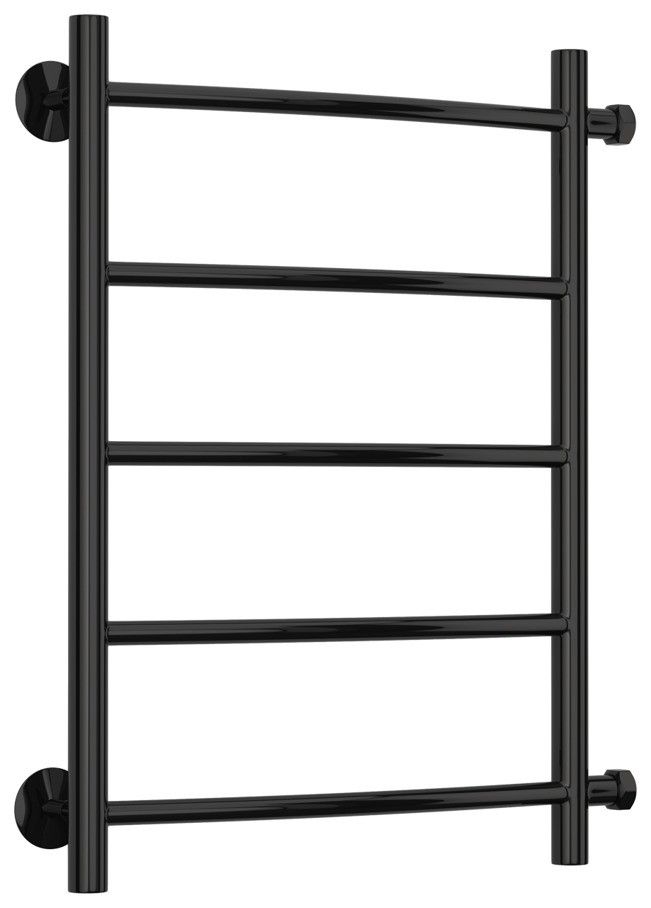 Стилье Версия-Б2 Полотенцесушитель водяной 40x50h, цвет: черный глянцевый 17612-5040