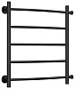Стилье Версия-Б2 Полотенцесушитель водяной 50x50h, цвет: черный глянцевый 17612-5050