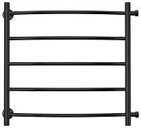 Стилье Версия-Б2 Полотенцесушитель водяной 60x50h, цвет черный глянцевый 17612-5060
