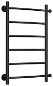 Стилье Версия-Б2 Полотенцесушитель водяной 40x60h, цвет черный глянцевый 17612-6040