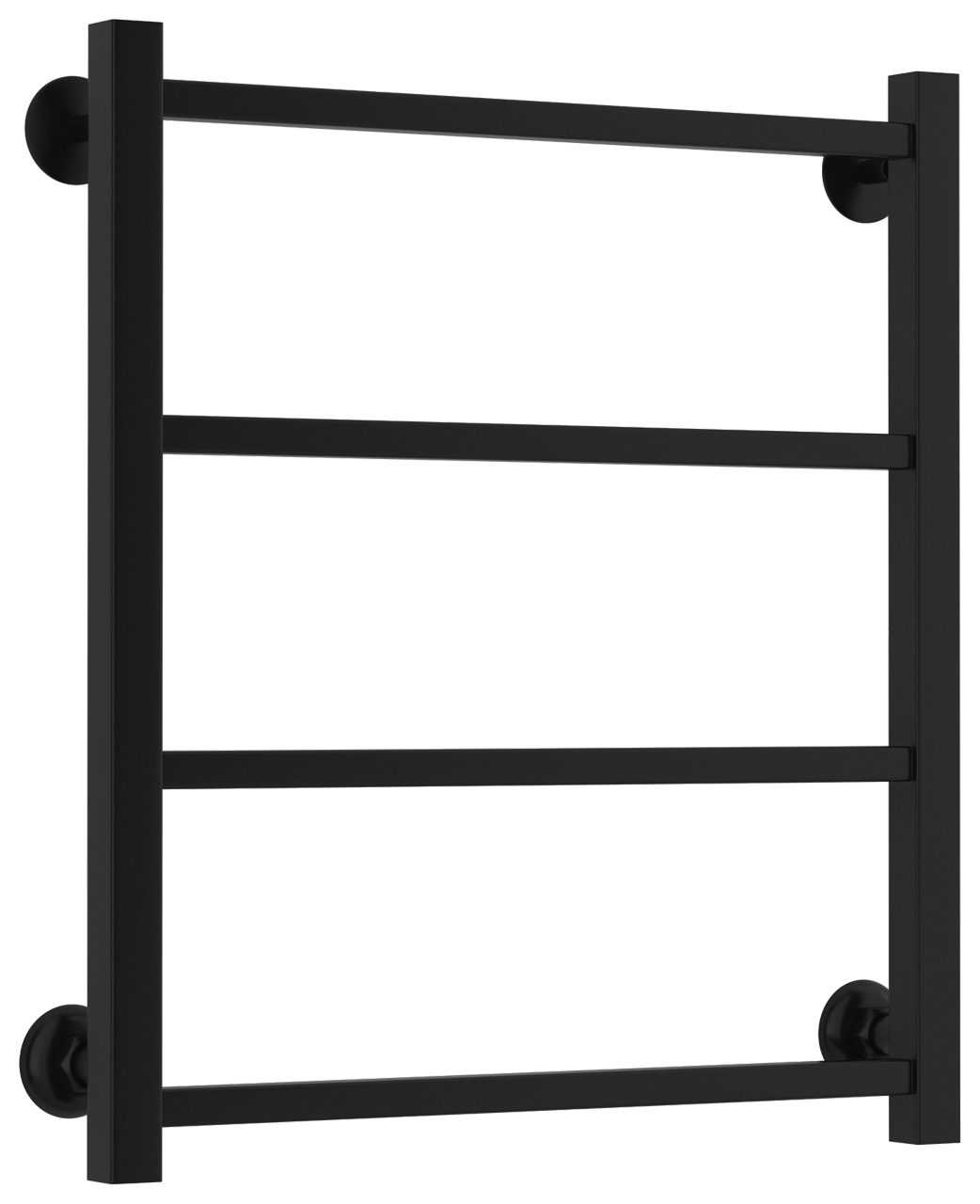 Стилье Версия-КН Полотенцесушитель водяной 50x60h, цвет черный глянцевый 17640-6050