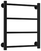 Стилье Версия-КН Полотенцесушитель водяной 50x60h, цвет черный глянцевый 17640-6050