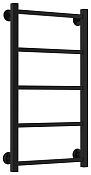 Стилье Версия-КН Полотенцесушитель водяной 40x80h, цвет черный глянцевый 17640-8040