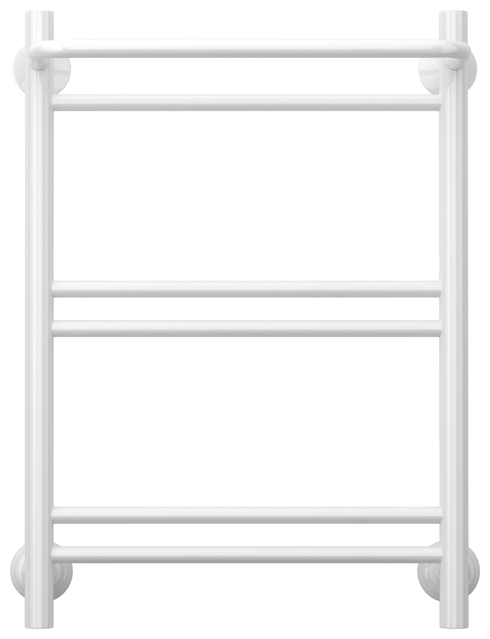 Стилье Версия-Н1 Полотенцесушитель водяной 40x60h, цвет белый глянцевый 12621-6040