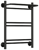 Стилье Версия-Н1 Полотенцесушитель водяной 40x60h, цвет черный глянцевый 17621-6040