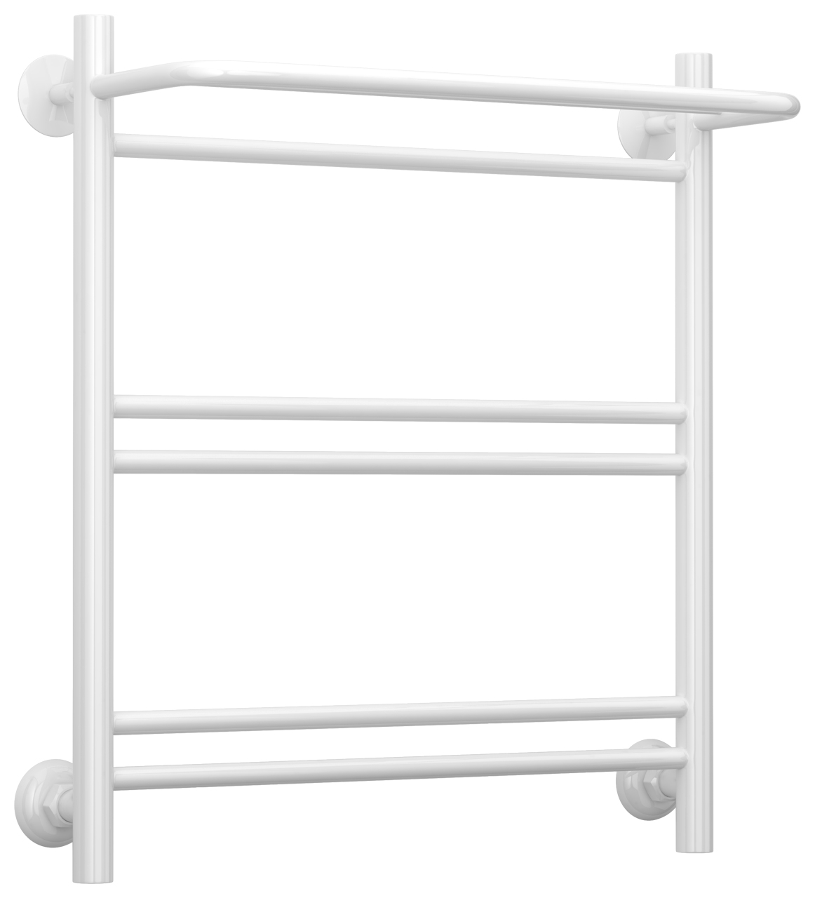 Стилье Версия-Н1 Полотенцесушитель водяной 50x60h, цвет белый глянцевый 12621-6050