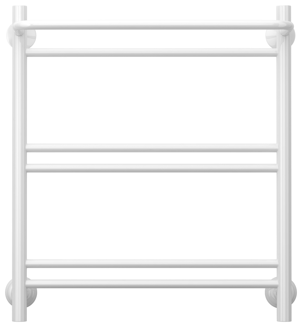 Стилье Версия-Н1 Полотенцесушитель водяной 50x60h, цвет белый глянцевый 12621-6050