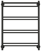 Стилье Версия-Н1 Полотенцесушитель водяной 60x80h, цвет черный глянцевый 17621-8060