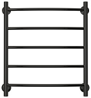 Стилье Версия-Н2 Полотенцесушитель водяной 50x60h, цвет черный глянцевый 17622-6050