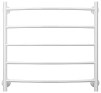 Стилье Версия-Н2 Полотенцесушитель водяной 60x60h, цвет белый глянцевый 12622-6060