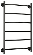 Стилье Версия-Н2 Полотенцесушитель водяной 50x80h, цвет черный глянцевый 17622-8050
