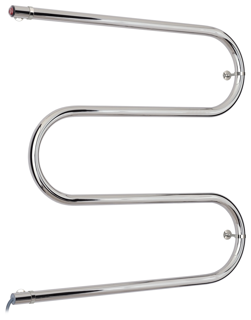 Стилье М-образный Полотенцесушитель электрический 60x60h, цвет без покрытия 00503-6060