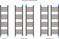 Сунержа Богема+ Полотенцесушитель водяной 30x120h, цвет: без покрытия 00-0220-1230