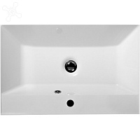 BelBagno Раковина из литьевого мрамора, 70x45xh15 см. , цвет: белый BB700/450-LV-MR-AST