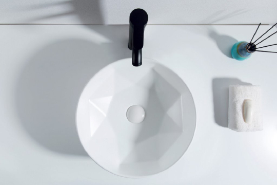 Belbagno Раковина накладная 39х39х13h, цвет:белый BB1342H300