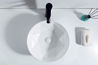 Belbagno Раковина накладная 39х39х13h, цвет:белый BB1342H300