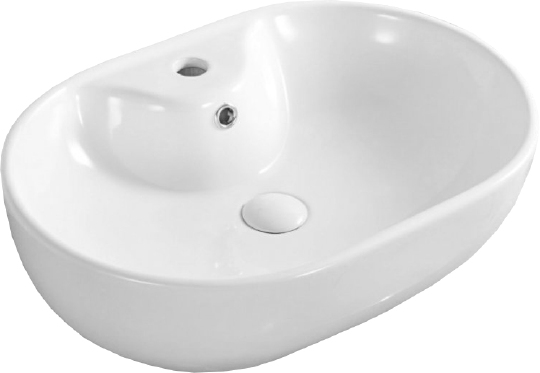 Belbagno Раковина накладная 60х43х16h, цвет:белый BB1151