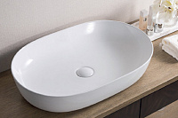 Belbagno Раковина накладная 61х41х15,5h, цвет: белый BB1348