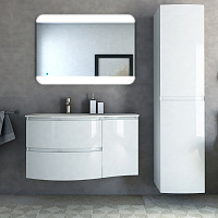 Мебельная раковина Cezares  104х52  L Bianco 50153