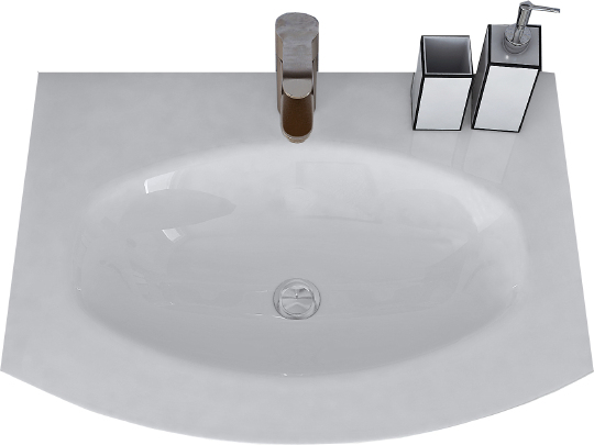 Мебельная раковина Cezares Sting 70 Extra light 82410