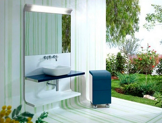 Roca Khroma Раковина чаша 40х40х15h см, без перелива, цвет: белый глянцевый 327654000