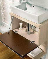 Roca Hall Раковина подвесная 50х25 см, с переливом, без донного клапана, цвет: белый глянцевый 325883000