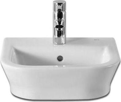 Roca Gap Раковина подвесная 40х32 см, с переливом, без донного клапана, цвет: белый глянцевый 327478000