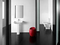 Roca Gap Раковина подвесная 40х32 см, с переливом, без донного клапана, цвет: белый глянцевый 327478000