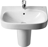 Roca Debba Раковина подвесная 60х48 см, с переливом, без донного клапана, цвет: белый глянцевый 32799400Y