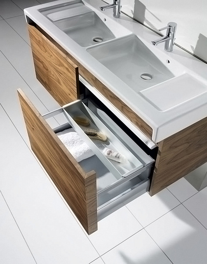 Roca Stratum Раковина подвесная 130х50 см, двойная, без перелива, цвет: белый глянцевый 327630000